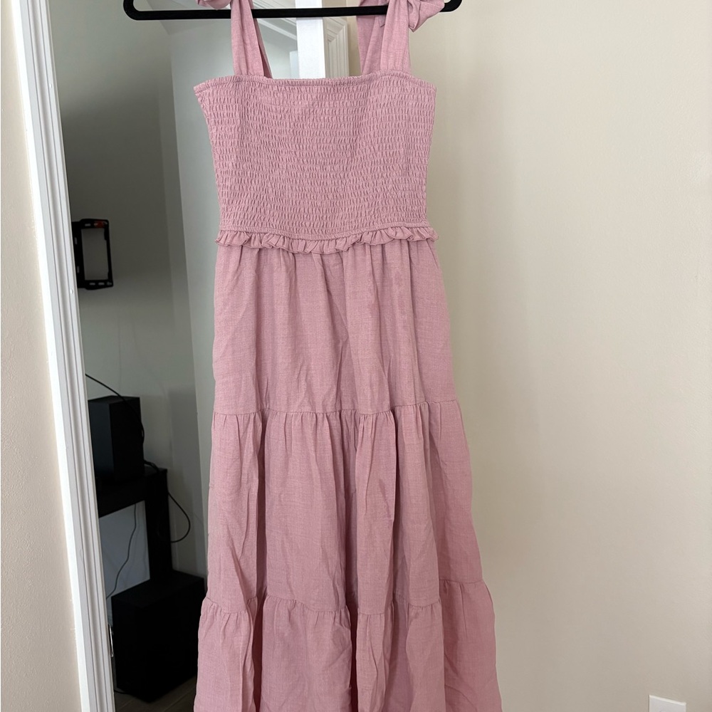 Sleeveless maxi dress